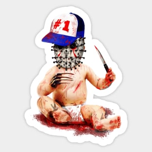 the No.1 Baby Killer Sticker